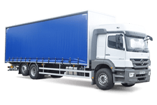 Car Hire Clacton - 26 Tonne Curtain Side Truck - Truck hire Clacton