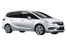 Car Hire Clacton - Vauxhall Zafira 7-Seater - Minibus hire Clacton